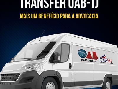 Foto da Notícia: OAB-MT começa a oferecer transfer gratuito entre sede e o TJ a partir de 2ª-feira