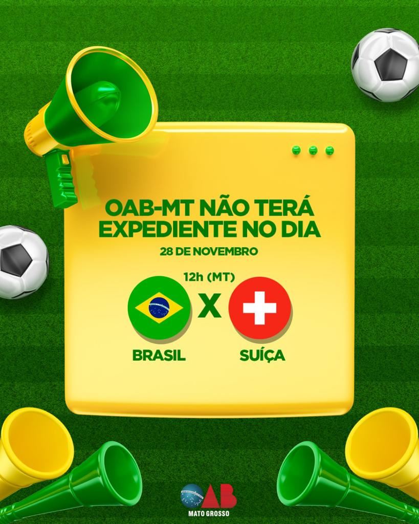 TRE-MT estabelece horário excepcional em jogos da Seleção Brasileira na Copa  do Mundo — Tribunal Regional Eleitoral de Mato Grosso