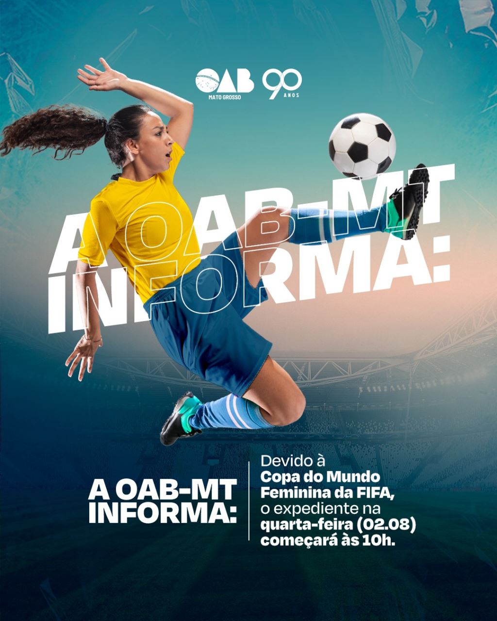 Jogos do Brasil na Copa Feminina vão alterar expediente em Maringá