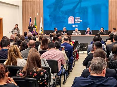 Notícia destaque: Em cerimônia de abertura, Gisela Cardoso defende porta de entrada do cidadão ao Judiciário célere e eficiente