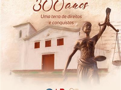 Foto da Notícia: Em sessão solene, OAB-MT presta homenagem ao tricentenário de Cuiabá