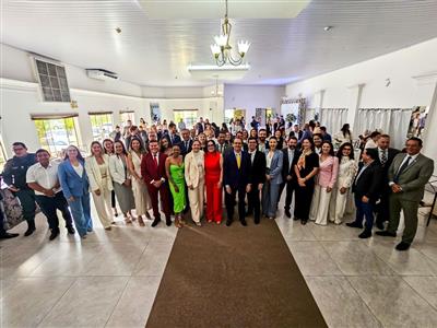 Foto da Notícia: Gisela Cardoso empossa Maurytania Bauermeister como presidente da 23ª Subseção da OAB-MT