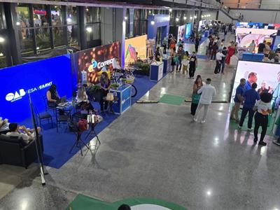 Notícia destaque: Produtos e serviços da OAB-MT são disponibilizados durante feira no Centro de Eventos do Pantanal