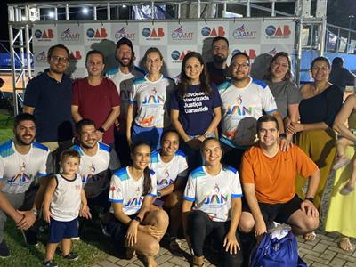 Foto da Notícia: Gisela Cardoso e comitiva da OAB-MT participam dos Jogos da Advocacia do Norte