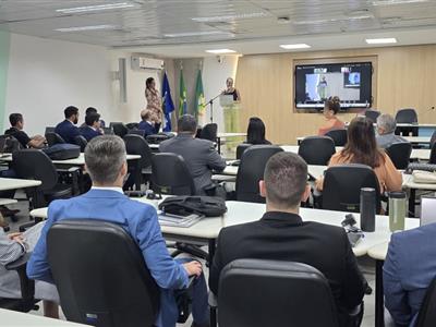 Notícia destaque: Presidente da OAB-MT, Gisela Cardoso, participa da posse da Amatra 23