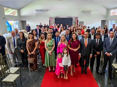 Foto da Notícia: Gisela Cardoso dá posse à advogada Luana Canova como presidente da 11ª Subseção