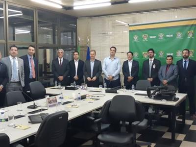 Foto da Notícia: TRE-MT atende pleitos da Comissão de Direito Eleitoral da OAB-MT