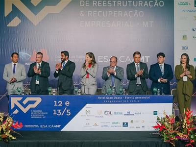 Foto da Notícia: IV Congresso de Recuperação e Reestruturação de Empresas da OAB-MT reúne mais de 400 participantes em Cuiabá  