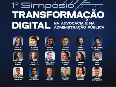 Foto da Notícia: OAB-MT promove Simpósio Transformação Digital na Advocacia e na Administração Pública