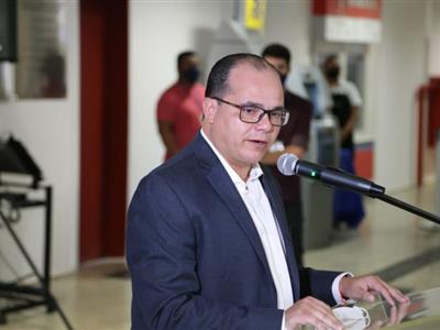 Foto da Notícia: Em entrega das obras de climatização, presidente da OAB-MT celebra campanha 'Climatiza Já