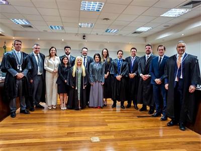 Foto da Notícia: Gisela Cardoso participa da posse de juízes-membros oriundos da Advocacia e do Judiciário