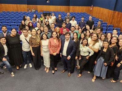 Foto da Notícia: Acadêmicos de Direito visitam a OAB-MT