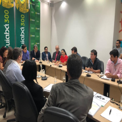 Reunião Prefeitura de Cuiabá Saúde Sistema Prisional