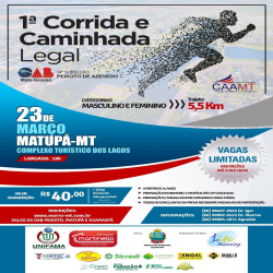 1ª Corrida e Caminhada Legal Peixoto