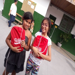 Doação de kits escolares a Escola Ulisses Guimarães