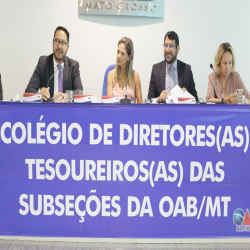 I Colégio de Diretores Tesoureiros da OAB-MT