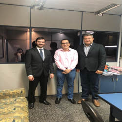 Visita institucional da Comissão de Assuntos Fundiários ao Intermat