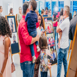 Exposição O que os olhos veem o coração sente - Fotografo: George Dias/ ZF Press