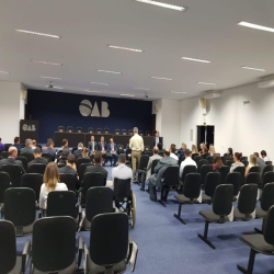 Reunião com a advocacia de Tangará da Serra