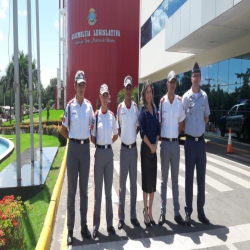 Comissão da Infância e Juventude participa de evento sobre escolas militares de MT