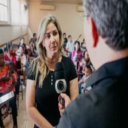 Doação de Ovos de Páscoa a crianças e adolescentes da Pastoral do Migrante