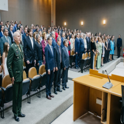 Solenidade de 145 anos do Poder Judiciário - Fotografo: George Dias/ ZF Press