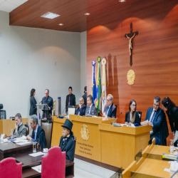 Solenidade de 145 anos do Poder Judiciário - Fotografo: George Dias/ ZF Press