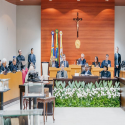 Solenidade de 145 anos do Poder Judiciário - Fotografo: George Dias/ ZF Press