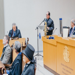 Solenidade de 145 anos do Poder Judiciário - Fotografo: George Dias/ ZF Press