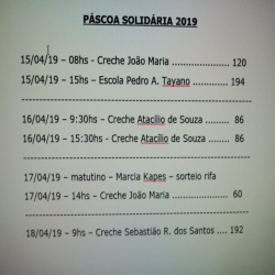 Páscoa Solidária