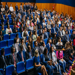 Posse das Comissões Temáticas 2019 - 2021 e entrega de doações a funcionários da Santa Casa e detentas - Fotografo: George Dias/ZF Press