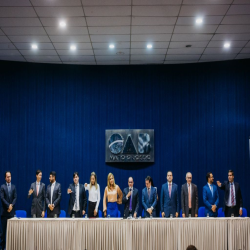 Posse das Comissões Temáticas 2019 - 2021 e entrega de doações a funcionários da Santa Casa e detentas - Fotografo: George Dias/ZF Press