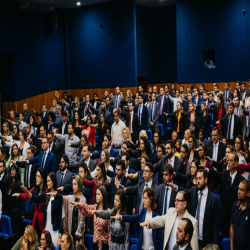 Posse das Comissões Temáticas 2019 - 2021 e entrega de doações a funcionários da Santa Casa e detentas - Fotografo: George Dias/ZF Press