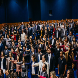 Posse das Comissões Temáticas 2019 - 2021 e entrega de doações a funcionários da Santa Casa e detentas - Fotografo: George Dias/ZF Press