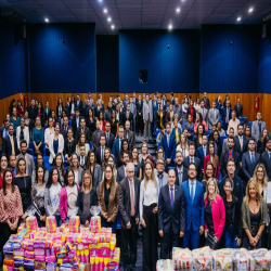 Posse das Comissões Temáticas 2019 - 2021 e entrega de doações a funcionários da Santa Casa e detentas - Fotografo: George Dias/ZF Press