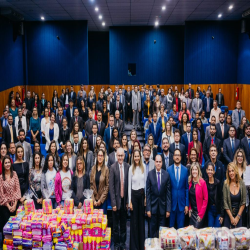 Posse das Comissões Temáticas 2019 - 2021 e entrega de doações a funcionários da Santa Casa e detentas - Fotografo: George Dias/ZF Press