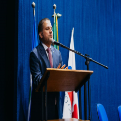 Posse das Comissões Temáticas 2019 - 2021 e entrega de doações a funcionários da Santa Casa e detentas - Fotografo: George Dias/ZF Press