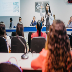 Palestra sobre violência obstétrica - Fotografo: George Dias/ZF Press