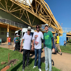 OAB-MT faz plantio no entorno da Arena em evento do Cuiabá, 300 sombrinhas