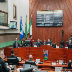 Sessão da Câmara de Cuiabá - Aprovação do Projeto que combate a violação às Prerrogativas - Fotografo: George Dias/ ZF Press