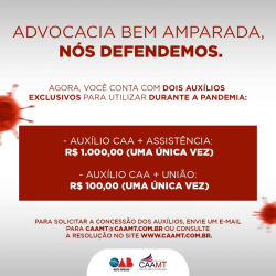 Auxílios - OAB-MT e Caixa-MT