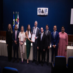 14/10 - Homenagem aos professores, OAB-MT entrega moções de aplausos a docentes do Direito