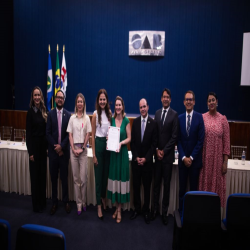 14/10 - Homenagem aos professores, OAB-MT entrega moções de aplausos a docentes do Direito