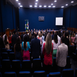 14/10 - Homenagem aos professores, OAB-MT entrega moções de aplausos a docentes do Direito