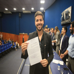 07/02 - OAB faz entrega de Certidões para estagiários e advogados  - Fotografo: Fernando Rodrigues