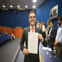 07/02 - OAB faz entrega de Certidões para estagiários e advogados  - Fotografo: Fernando Rodrigues