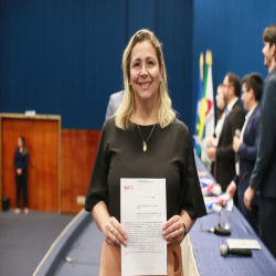 Novos advogados e estagiários recebem certidões na OAB-MT - 05/09 - Fotografo: Fernando Rodrigues