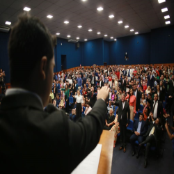 Novos advogados e estagiários recebem certidões na OAB-MT - 05/09 - Fotografo: Fernando Rodrigues