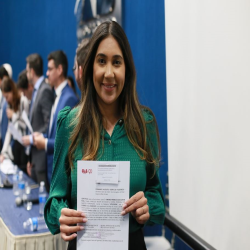 Novos advogados e estagiários recebem certidões na OAB-MT - 05/09 - Fotografo: Fernando Rodrigues