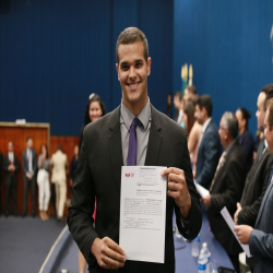 03-10 - OAB-MT faz entrega de certidões para novos advogados e estagiários - Fotografo: Fernando Rodrigues